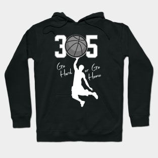 305 Miami Basketball Hoops Hoodie